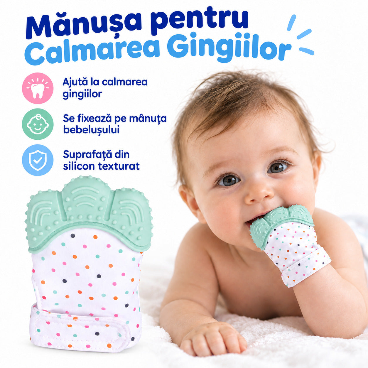 Mănușa pentru Calmarea Gingiilor