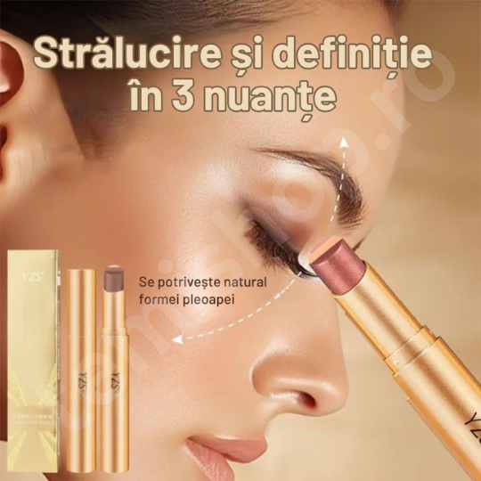 Fard Stick cu 3 Nuanțe Strălucitoare