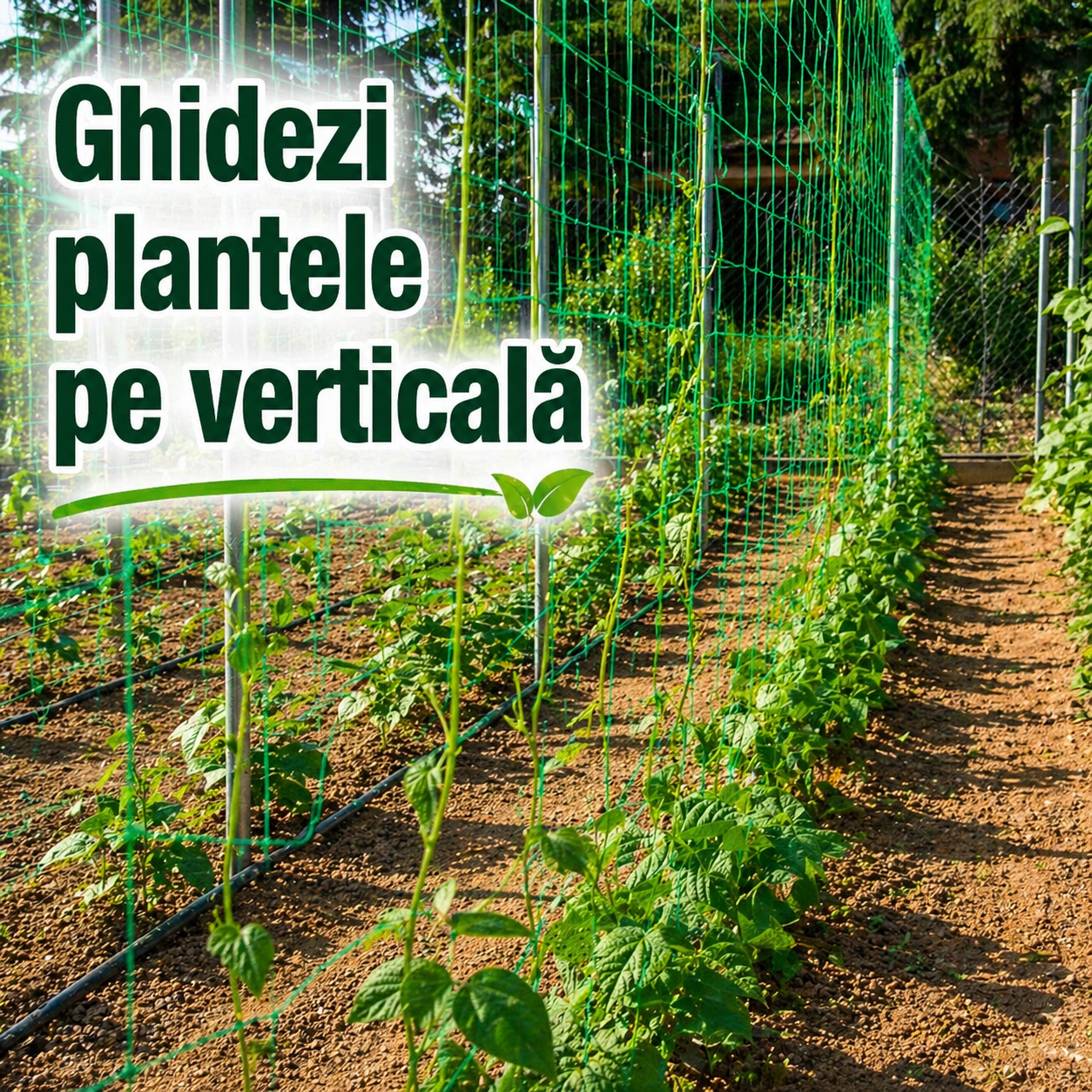 Plasa de Susținere pentru Legume Agățătoare