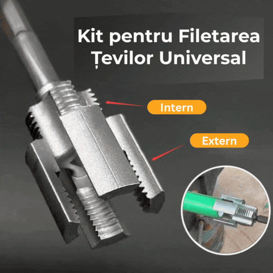 Kit pentru Filetarea Țevilor Universal