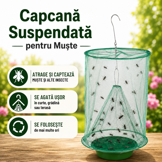 Capcană Suspendată pentru Muște