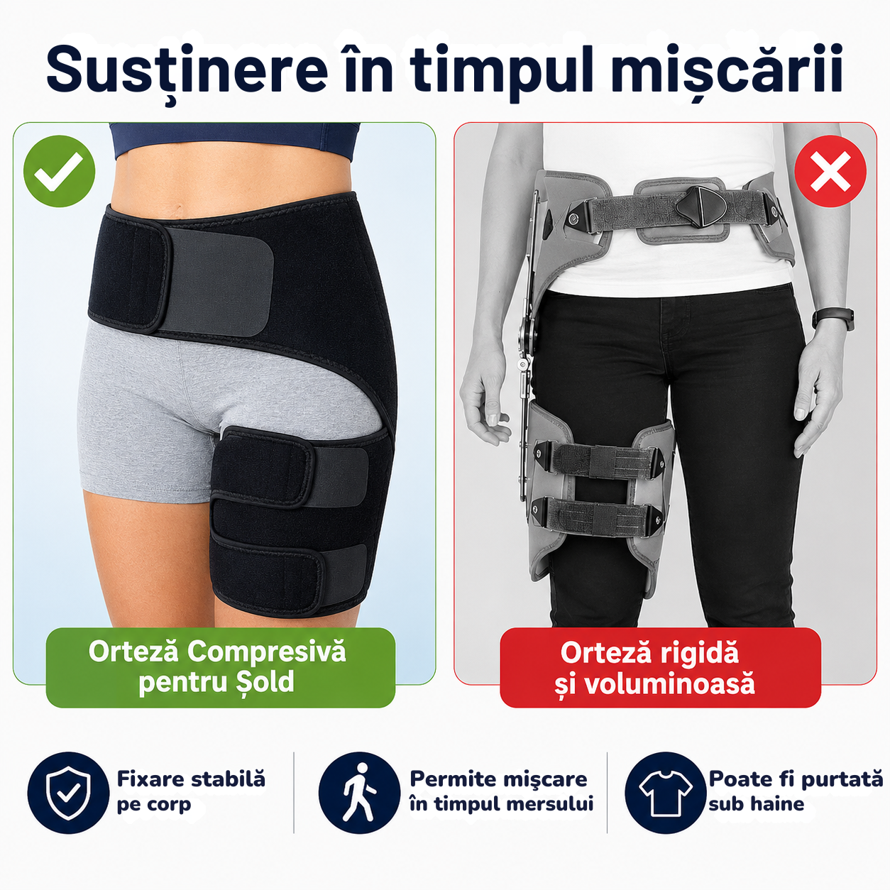 Orteză Compresivă pentru Șold