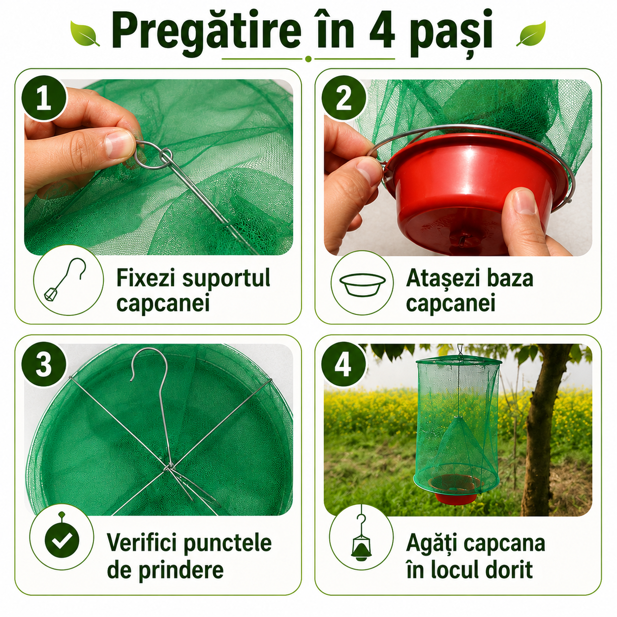 Capcană Suspendată pentru Muște
