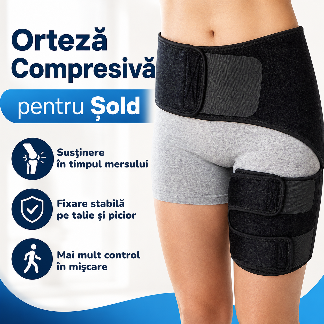 Orteză Compresivă pentru Șold