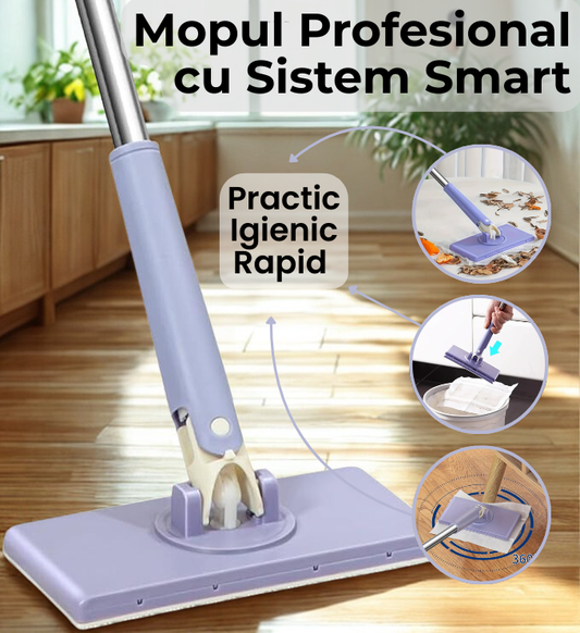 Mop Profesional cu Sistem Smart