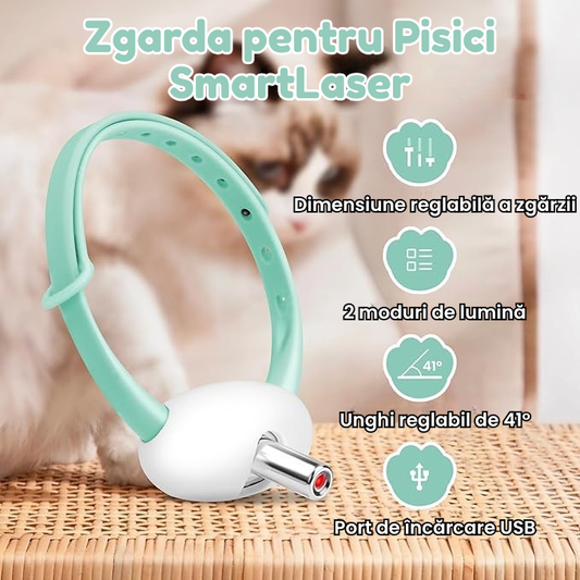 Zgarda pentru Pisici-SmartLaser