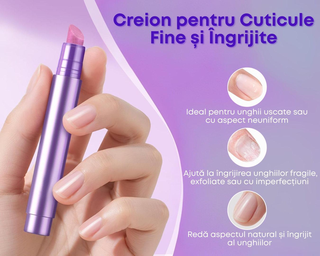 Creion pentru Cuticule Fine și Îngrijite