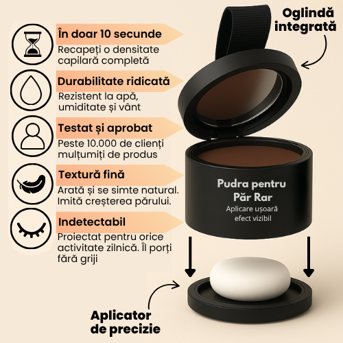 Pudră pentru Păr Rar
