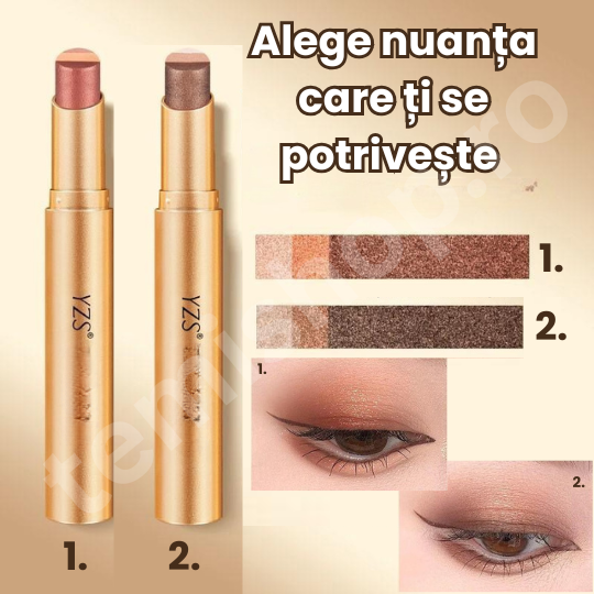 Fard Stick cu 3 Nuanțe Strălucitoare